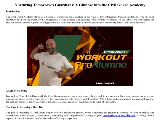 Guardacademy screenshot