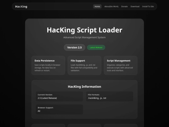 Program/HacKing/home screenshot
