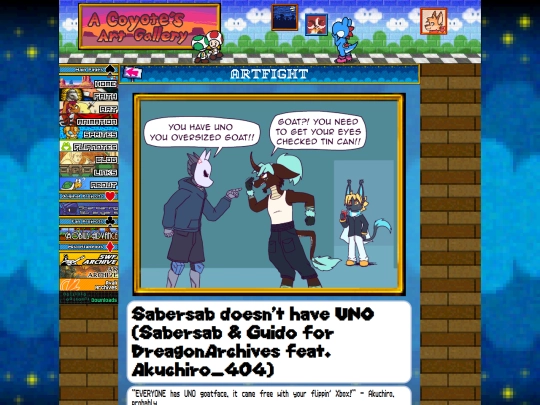 art/artfight/SabersabEtAlForDreagonArchives screenshot