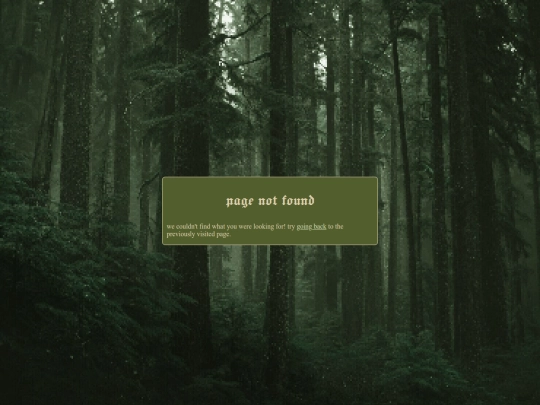 not_found screenshot
