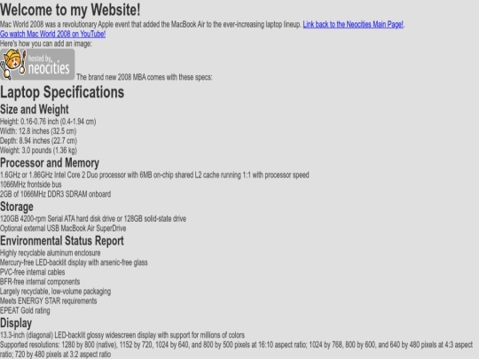 index screenshot