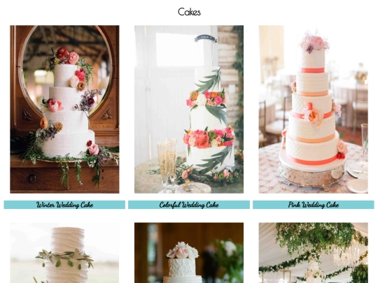 Cakes screenshot