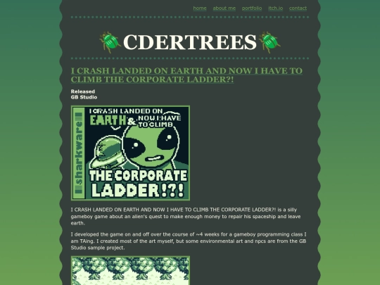 icrashlandedonearthandnowihavetoclimbthecorporateladder screenshot