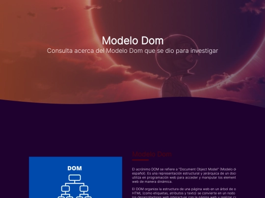 html/ModeloDom screenshot