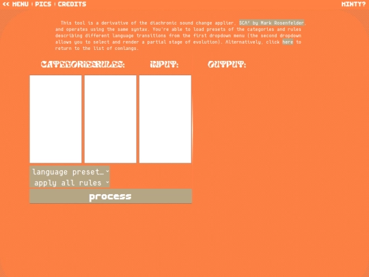 tools/Sound_Change_Applier screenshot