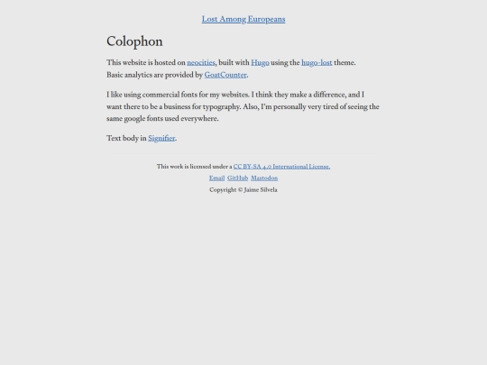meta/colophon screenshot