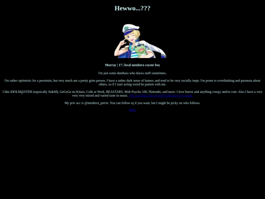 info screenshot