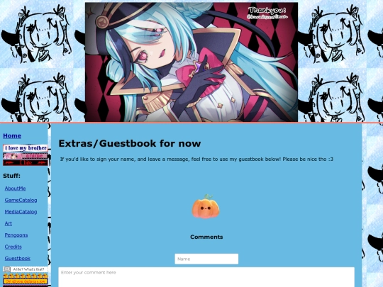 Guestbook screenshot