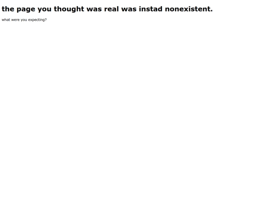 not_found screenshot