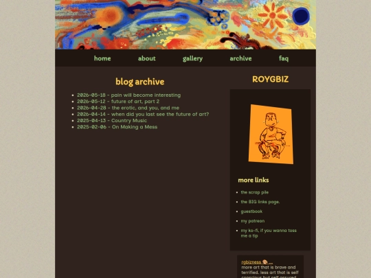archive screenshot