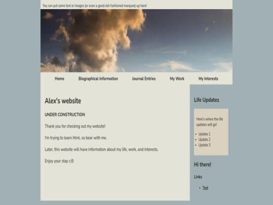 index screenshot