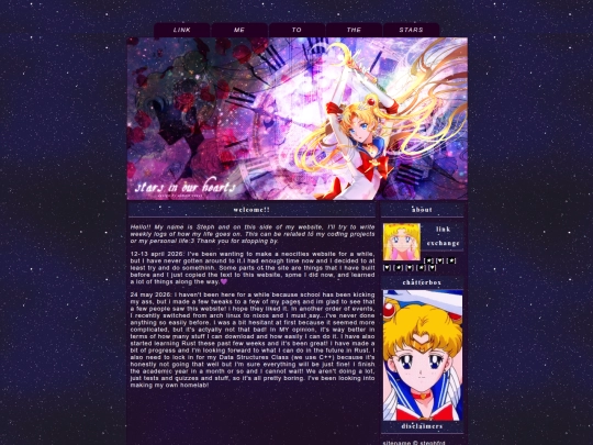 blog screenshot
