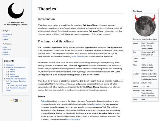 theories screenshot