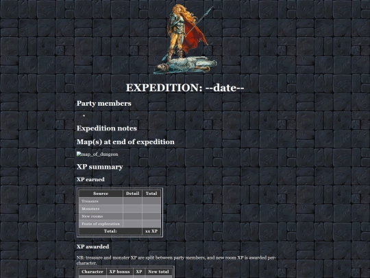 expedition_report_template screenshot
