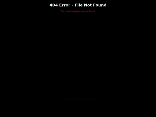 not_found screenshot