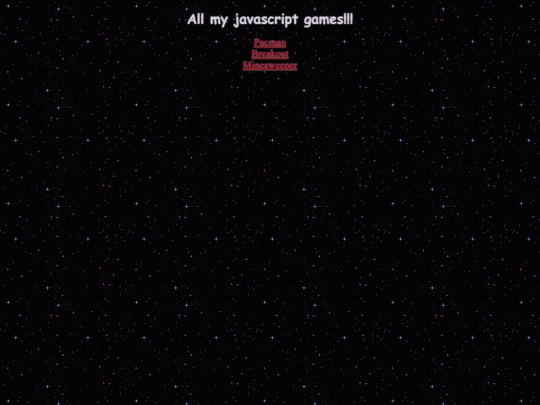 games screenshot