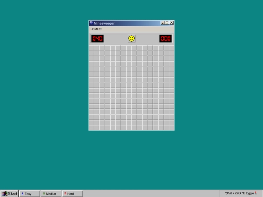 minesweeper screenshot