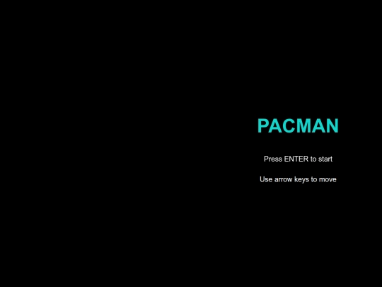 pacman screenshot