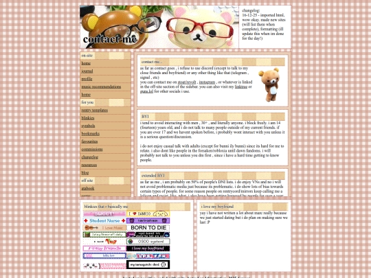 contact screenshot