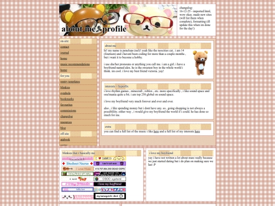 profile screenshot