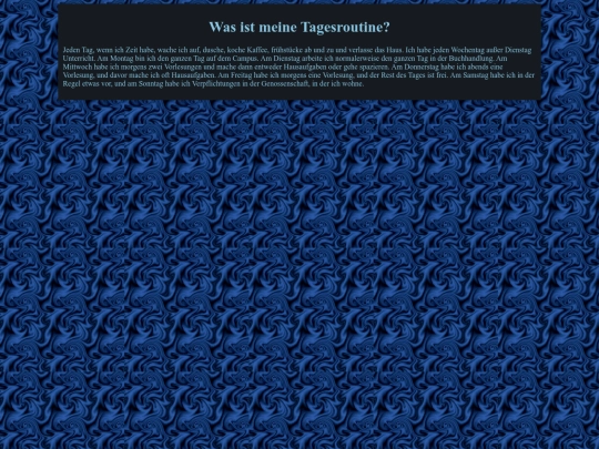 routine screenshot