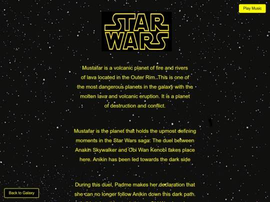 hypertext/mustafar screenshot