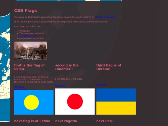 flags screenshot