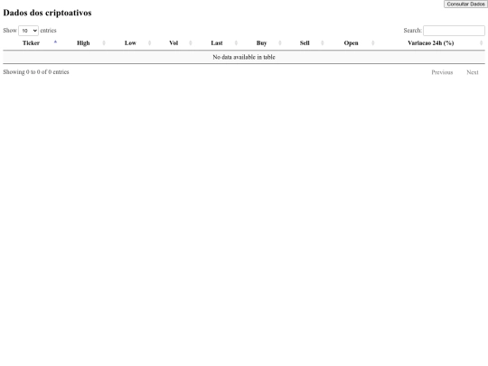 Cotacoes screenshot