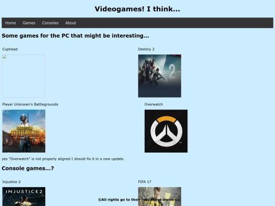 games screenshot