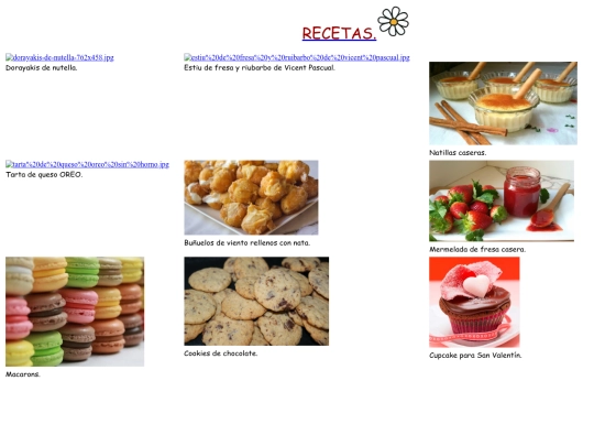 RECETAS screenshot