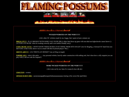 links screenshot