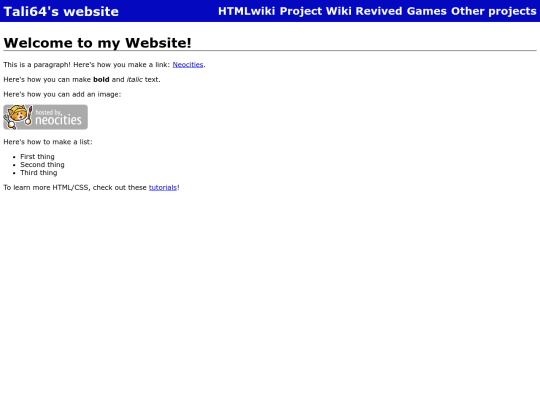 test screenshot