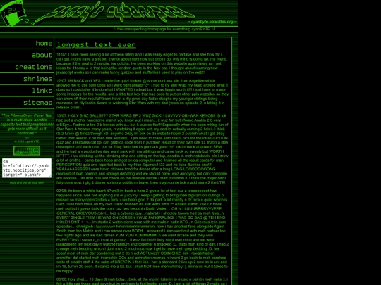 creations/writing/lte screenshot