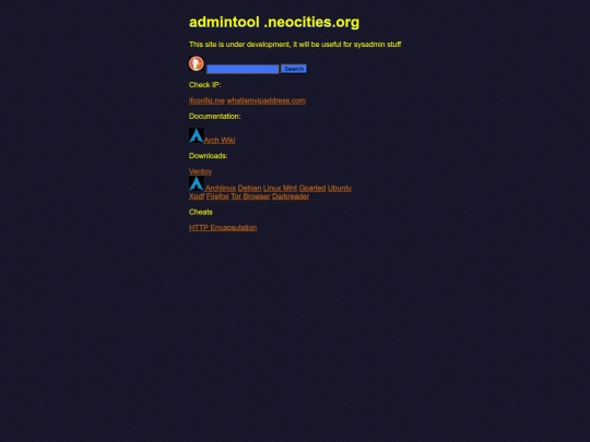 index screenshot