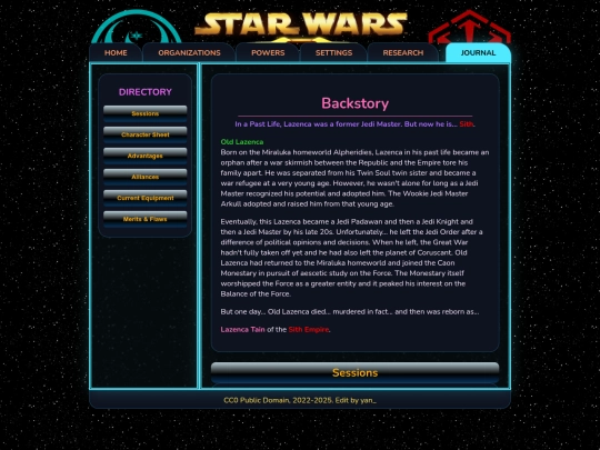 journal screenshot