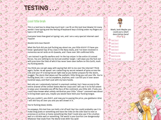 secrettestingpages/2 screenshot