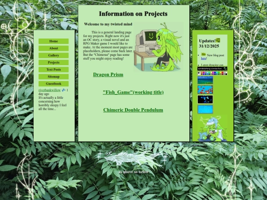 projects screenshot