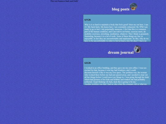 blog screenshot