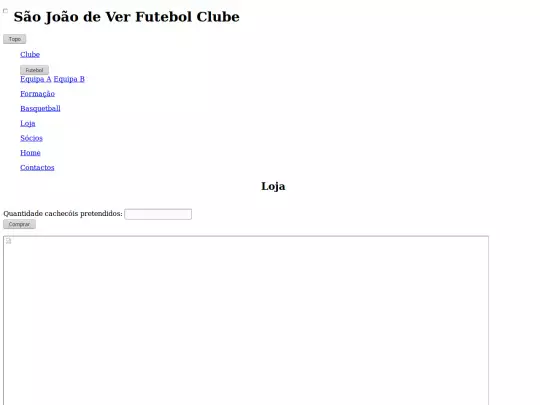 Loja screenshot