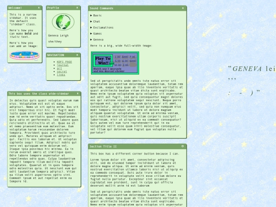 commands screenshot