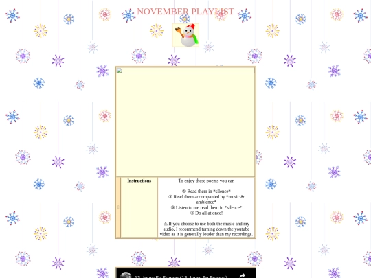 kofi/playlists/november22 screenshot