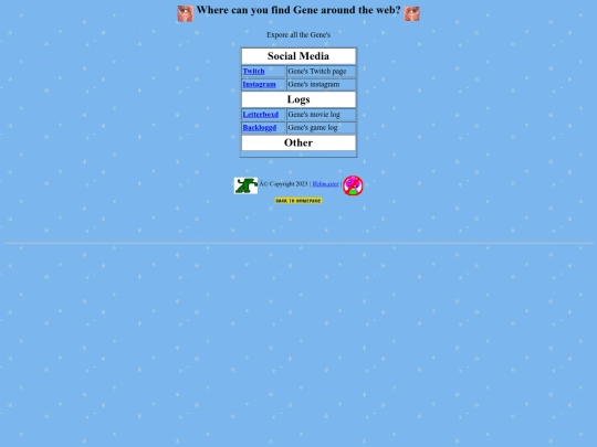 links screenshot