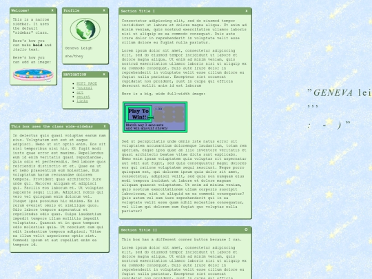 test screenshot