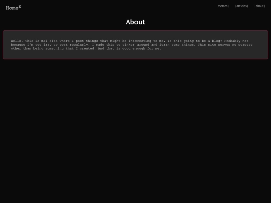 html/about screenshot