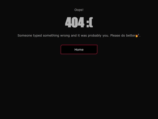 not_found screenshot