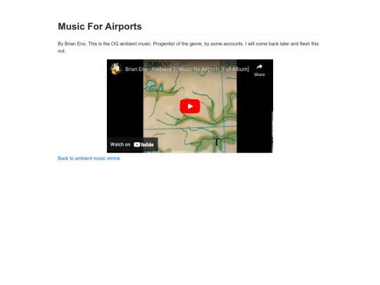 ambient_shrine/MusicForAirports screenshot