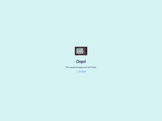 not_found screenshot