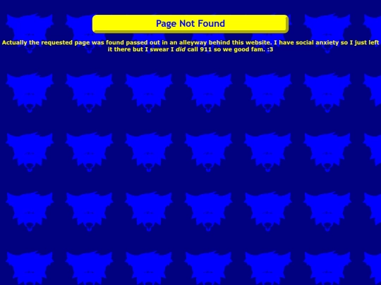 not_found screenshot