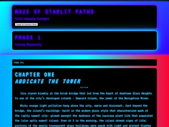 mazeofstarlitpaths screenshot
