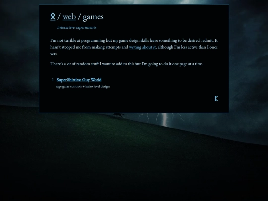 web/games screenshot